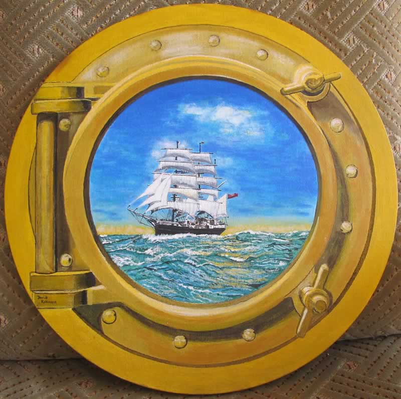 Tenacious Through the Porthole