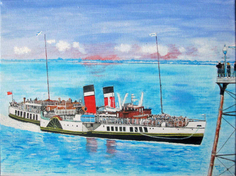 The Waverley*Last sea-going paddle steamer